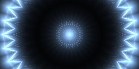 Grafisches Fraktal Element für Hintergrund Design