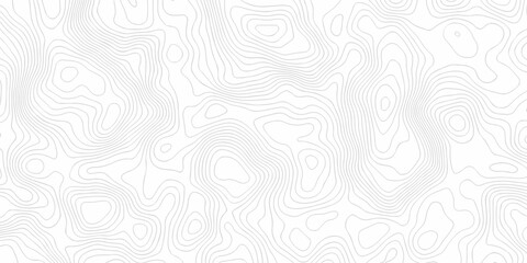 Topographic map lines, contour background, Vector contour topographic map background. Topography and geography map grid abstract backdrop, Luxury black abstract line art.