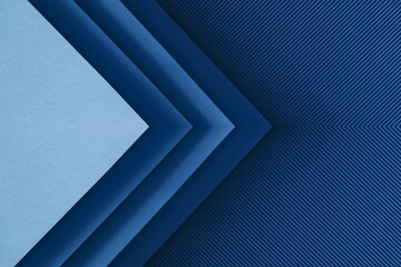 triangle abstract blue background