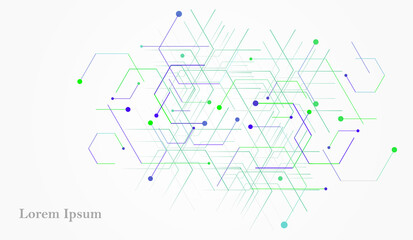 幾何学 抽象 青 緑 科学 背景