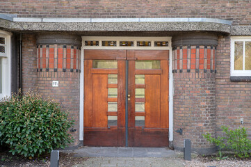 Entrance Of The Groen Van Prinstererschool School At Amsterdam The Netherlands 11-4-2022