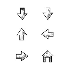 abstract icon logo arrow