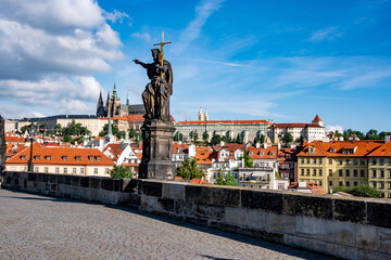 Obraz premium Beautiful Charles Bridge in Prague, Czech Republic.