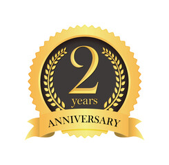 Golden anniversary medal icon | 2nd anniversary