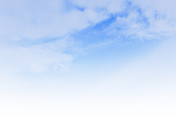 blue sky with clouds in Tokyo Japan.
