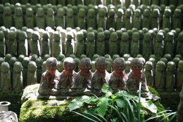 鎌倉の寺院の名所のお地蔵さん