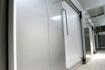 Refrigeration chamber for food storage.