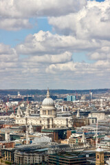 Fototapeta na wymiar London City Skyline, United Kingdom