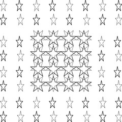 Line star for background wallpaper and seamless artwork illustration texture vector graphic line design isolated flat trendy design for cotton beautiful pattern colorful fabric paper craft and sheep