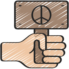 Boomers Peace Protests Icon