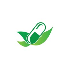 pill logo vector icon