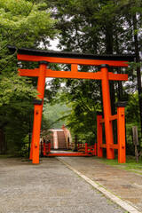 丹生都比売神社　中鳥居と禊橋