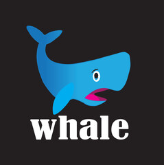 blue shark illustration