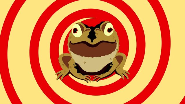 The hypnotist Frog. Only frog.