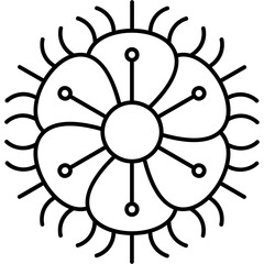 Fringed Dianthus Icon
