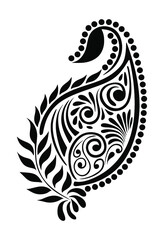 black and white design with wings