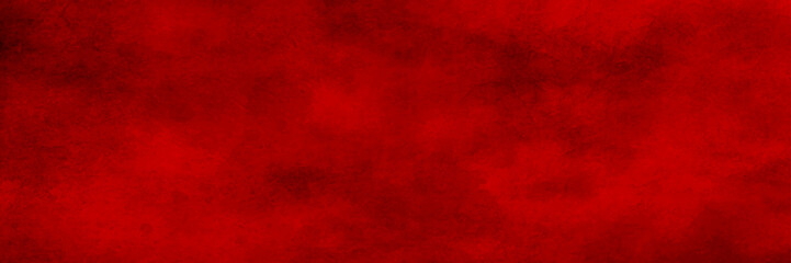 Panorama view designed grunge red canvas texture background  