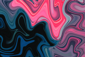 Obraz premium liquify coloLurful abstract background wallpaper premium photo premium vector