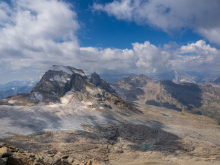 Valle del Gran Paradiso desde su cumbre