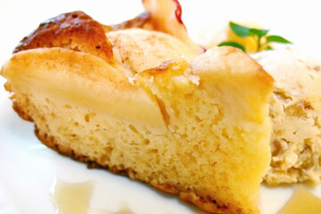 りんごのベイクドケーキ