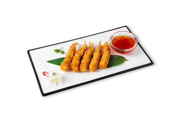 Batter fried shrimps