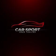 Logo Car Sport Vector illustration