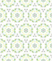 Folk Tribal Print. Geo Seamless pattern. Geometric