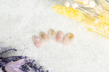 ネイルデザイン ネイルチップ ジェルネイル / nail tip sample	