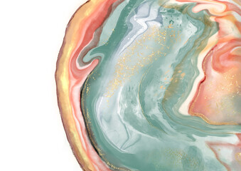Abstract background - blue orange agate