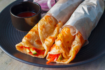 delicious Indian street food 