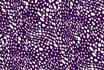 Abstract Animal Vector Dots Seamless Pattern Cheetah Cat Leopard Spots Repeated Allover Print Design Trendy Fashion Colors Decorative Background