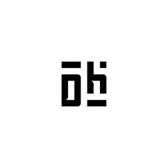 DH retro logo design initial concept high quality logo design