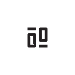OO retro logo design initial concept high quality logo design