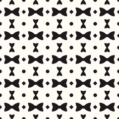 Vector Geometric Abstract Seamless Monochrome Pattern Texture Background