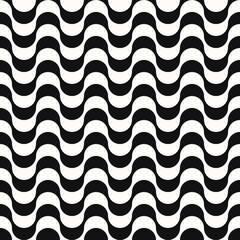 Vector Geometric Abstract Seamless Monochrome Pattern Texture Background