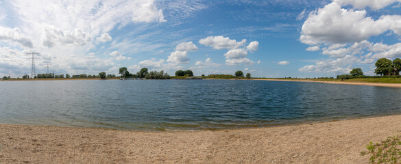 lake Koowaard near Loo in Gelderland, the Netherlands