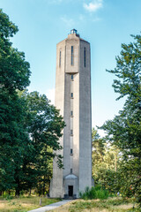 Obraz premium Water tower in Radio Kootwijk in The Netherlands, Europe