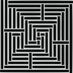 Abstract background with black and white seamless pattern. Unique geometric vector swatch. Perfect for site backdrop, wrapping paper, wallpaper, textile and surface design. 