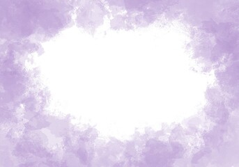 Abstract purple frame with clouds. Background for weddings, invitations, greetings, birthday.