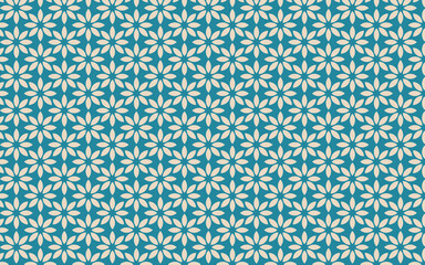 abstract flower vector pattern for background, fashion design or wrapping paper
