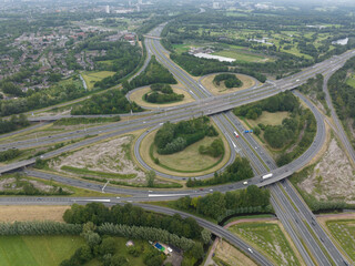 The Lunetten Junction is a Dutch traffic interchange for the connection of the A12 and A27...