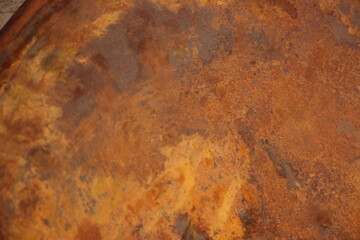 Old iron sheets rusty metal background texture