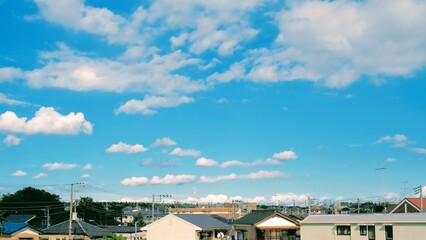 [瀬谷]梅雨の晴れ間、閑静な住宅街