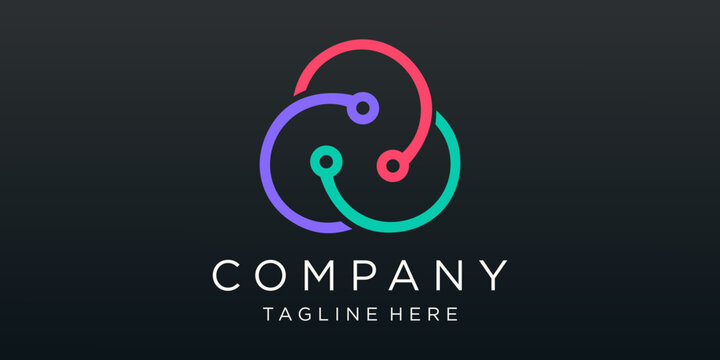 Trinity Tech Logo Design Template