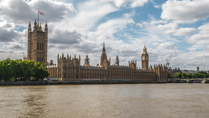Fototapeta na wymiar the british parliament