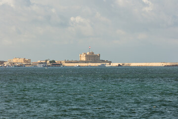 The fortress of Kite Bay is located on the Mediterranean coast, not far from Alexandria.