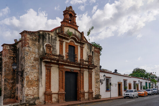 Dominican Republic. Zone Colonial. Historic building in the city of Santo Domingo.