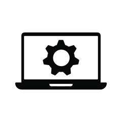 Setting icon. option sign. Help options account concept. vector illustration