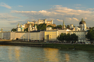 Fototapeta premium view of Salzburg