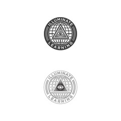 Illuminate Learning logo vector